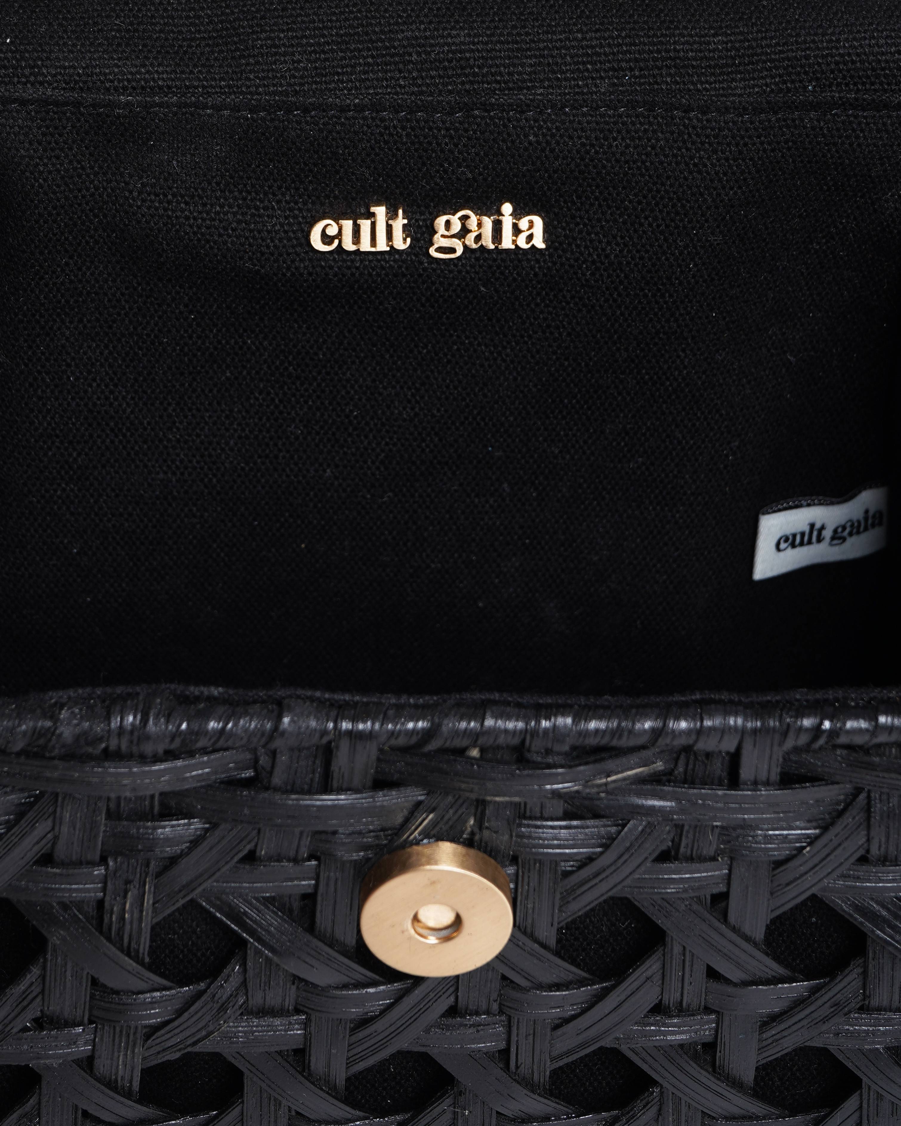 Cult Gaia Black  Sybil Crossbody Bag