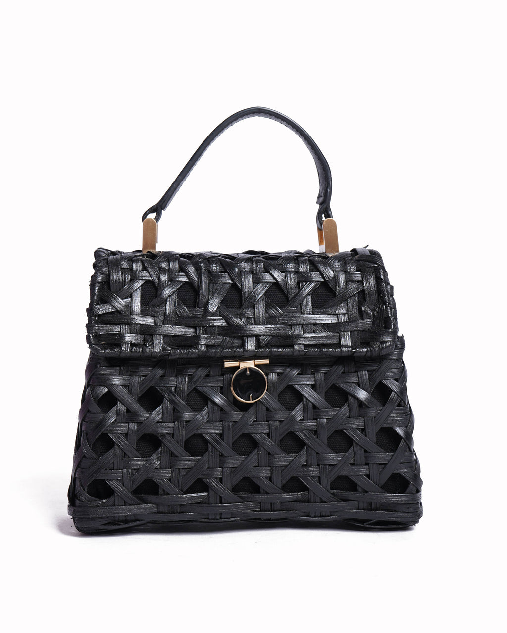Cult Gaia Black  Sybil Crossbody Bag
