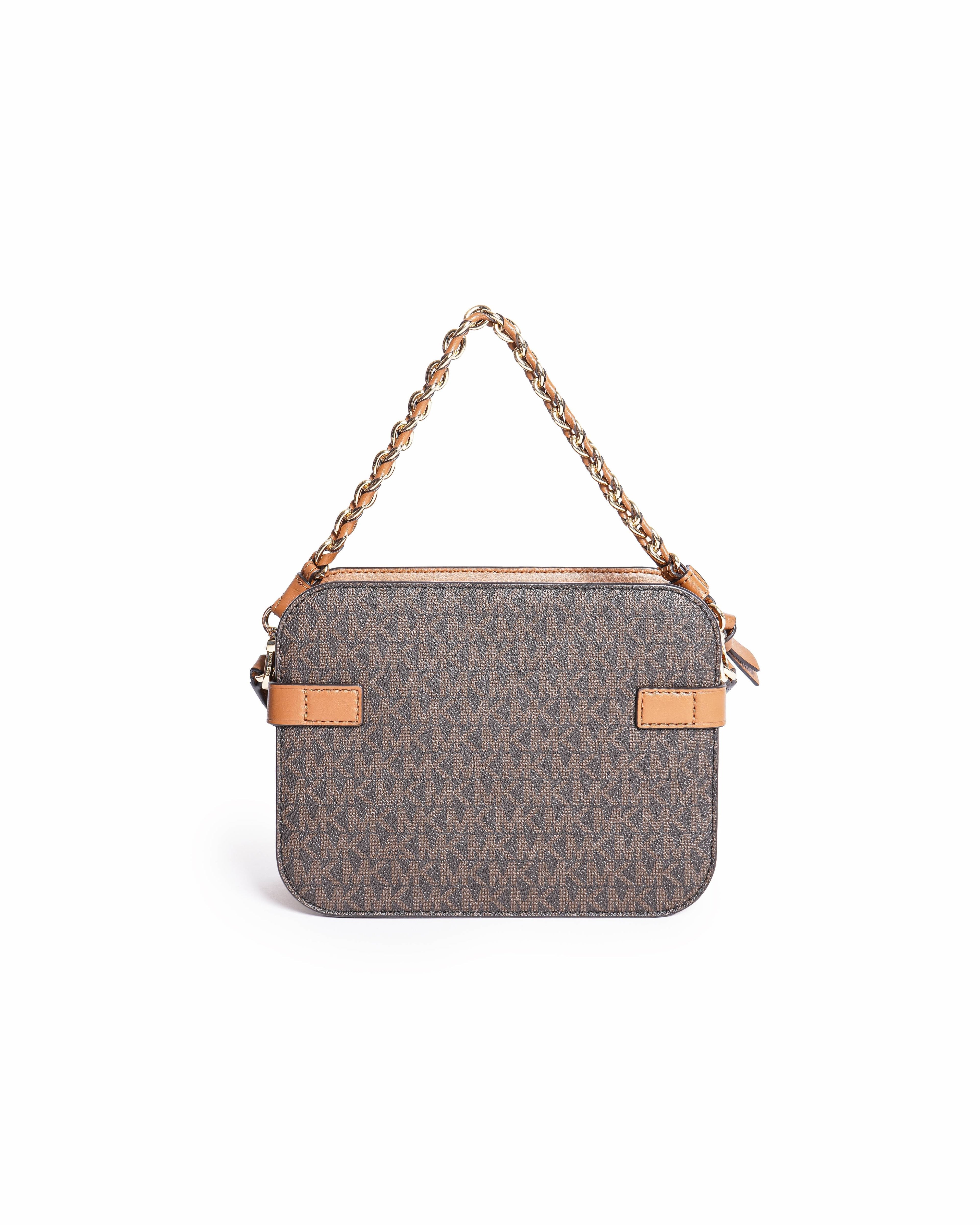 Michael Kors Carmen monogram logo messenger bag