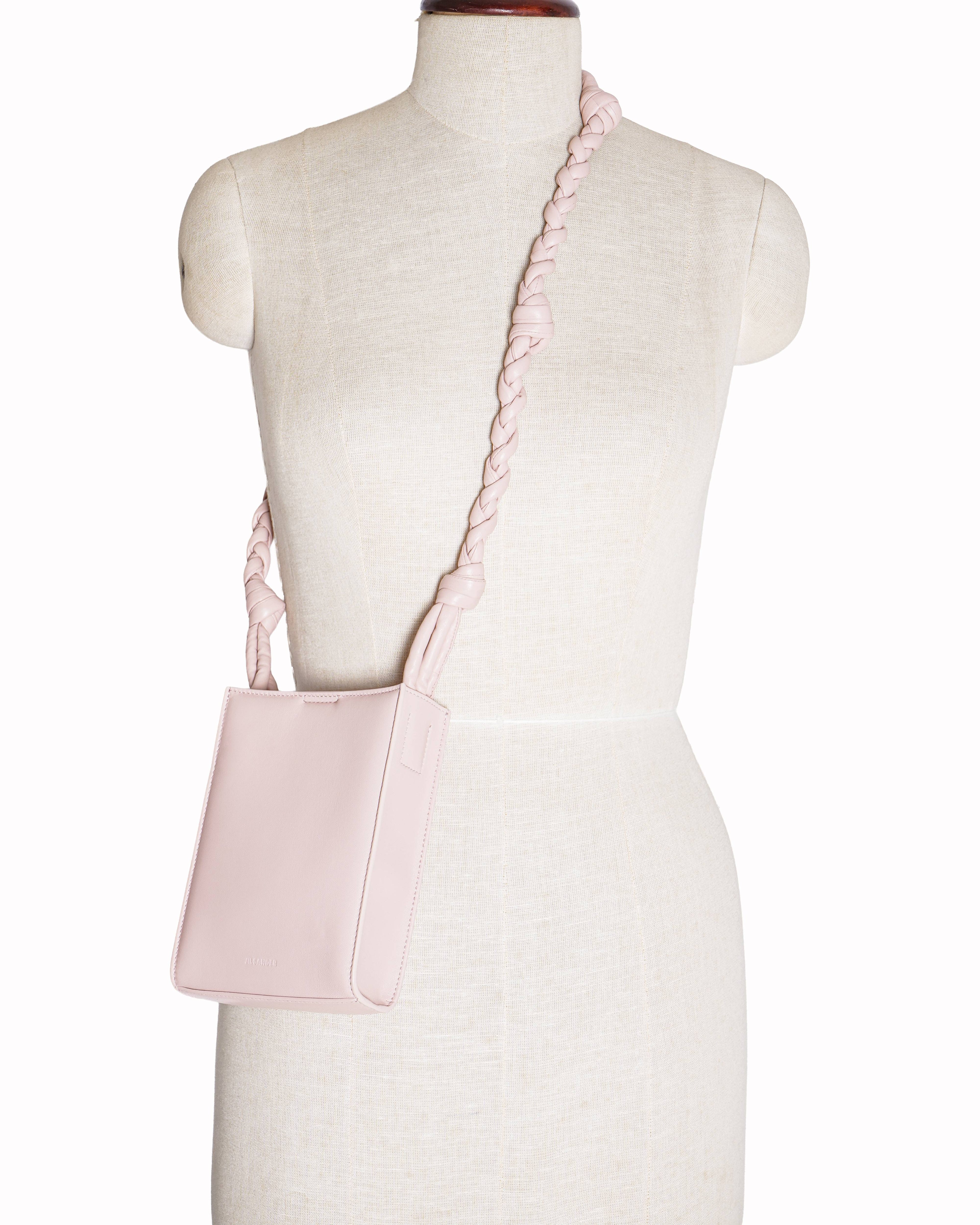 Jil Sander Medium Tangle Leather Crossbody Bag