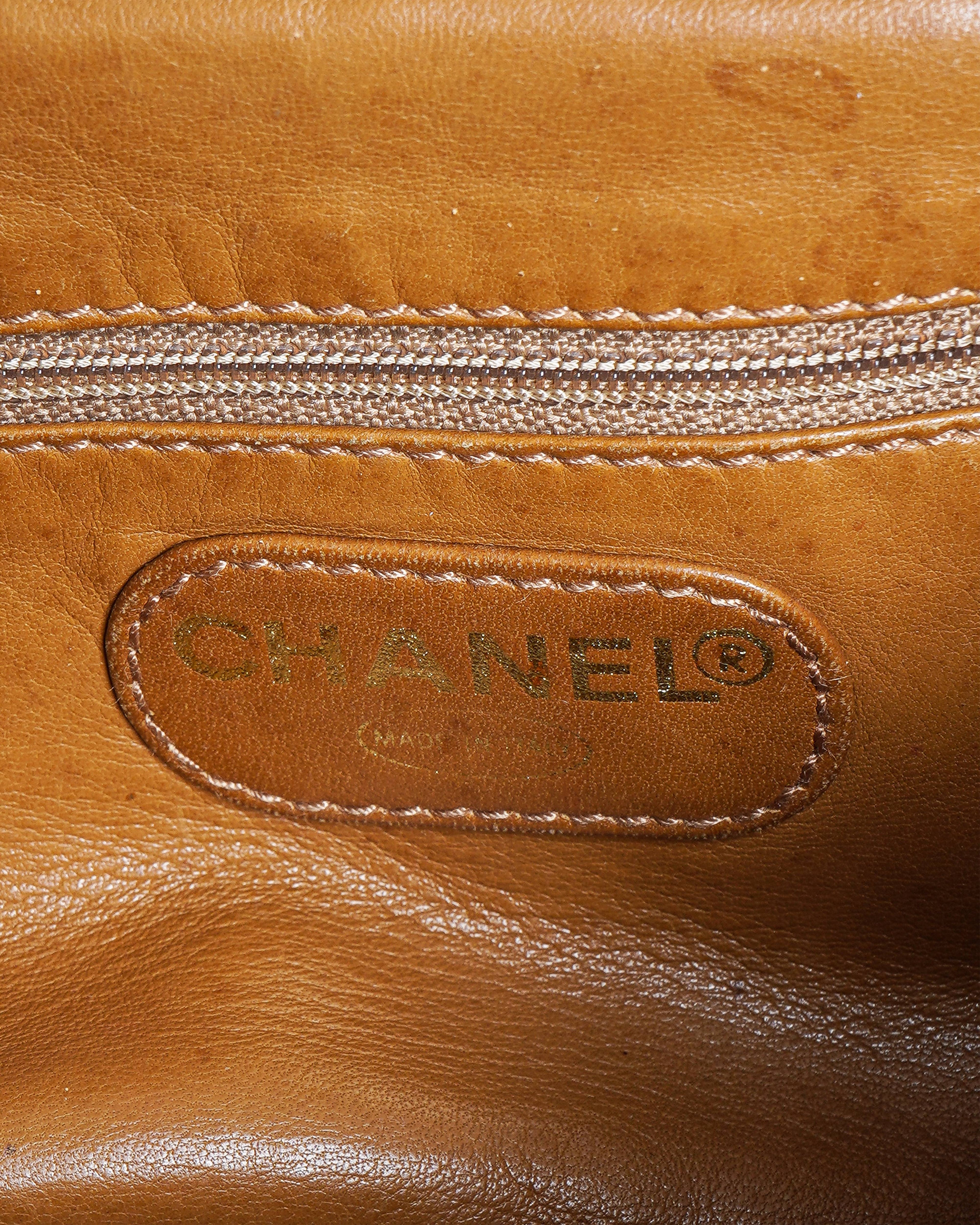 Rare Chanel Classic Exotic Persian Lambskin Flap Bag