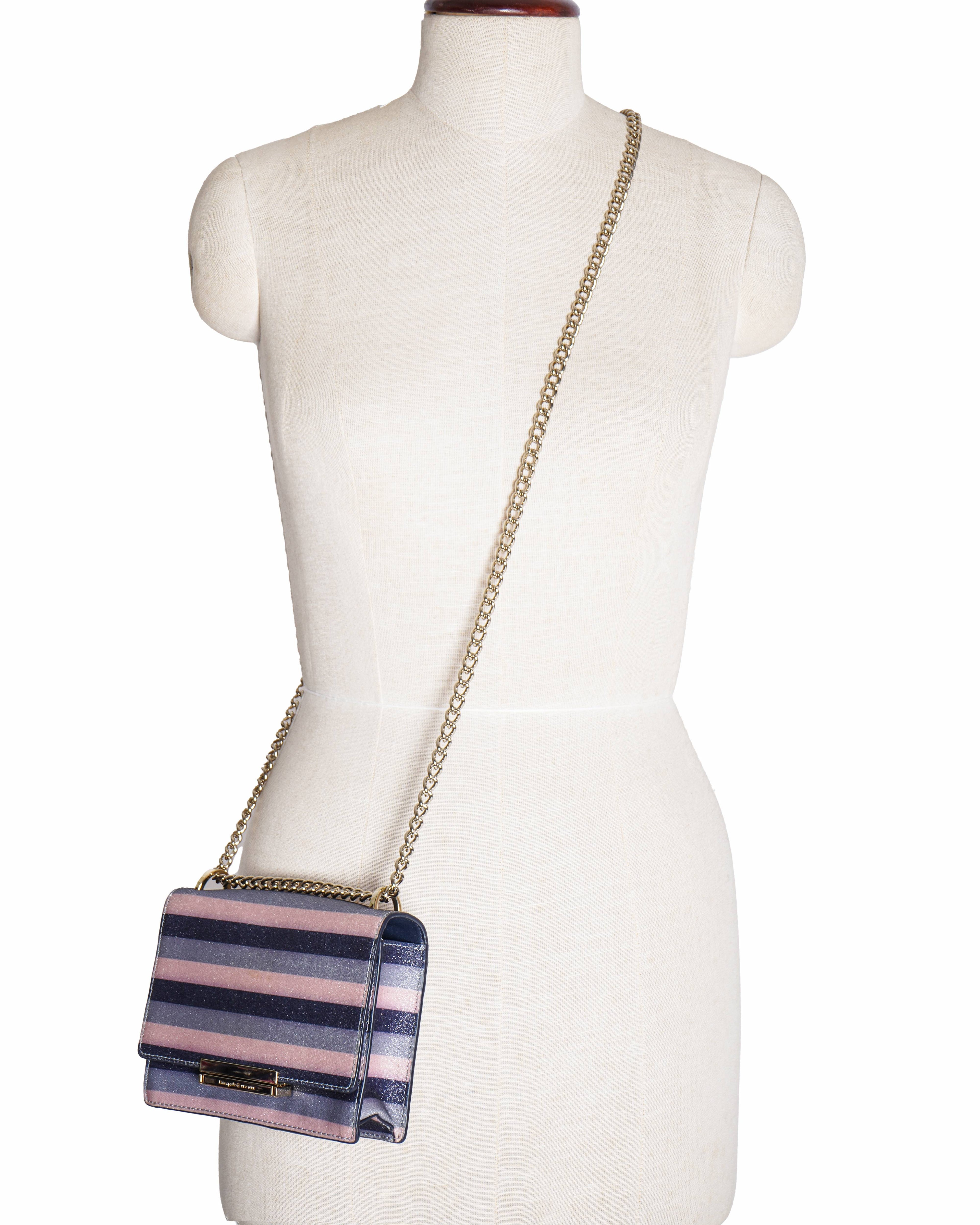 Kate Spade Multicolour Striped Crossbody Bag
