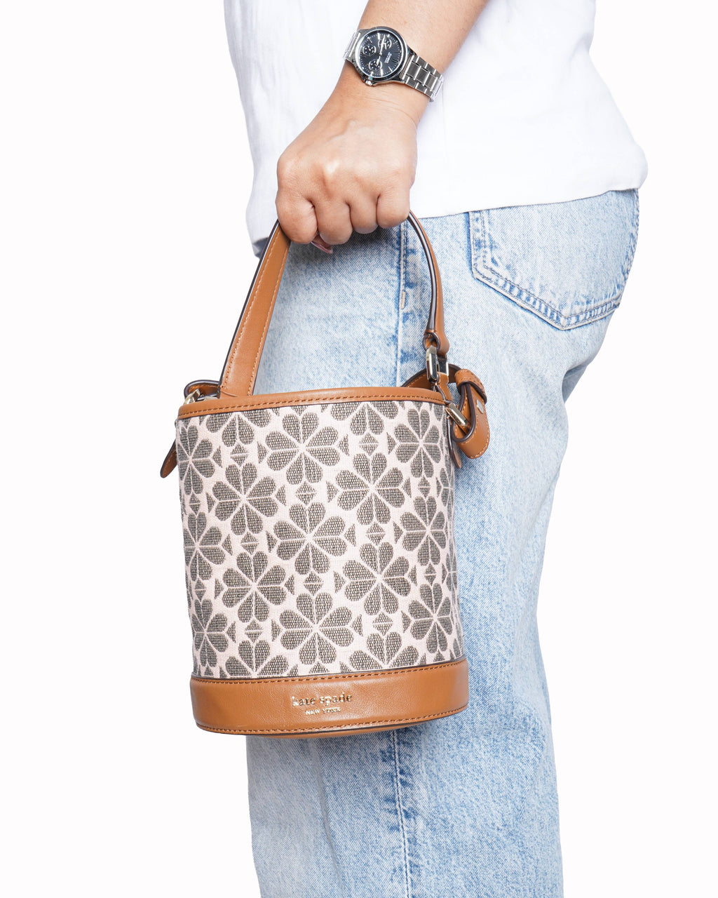 Kate Spade  Spade Flower Jacquard Medium Crossbody Bag