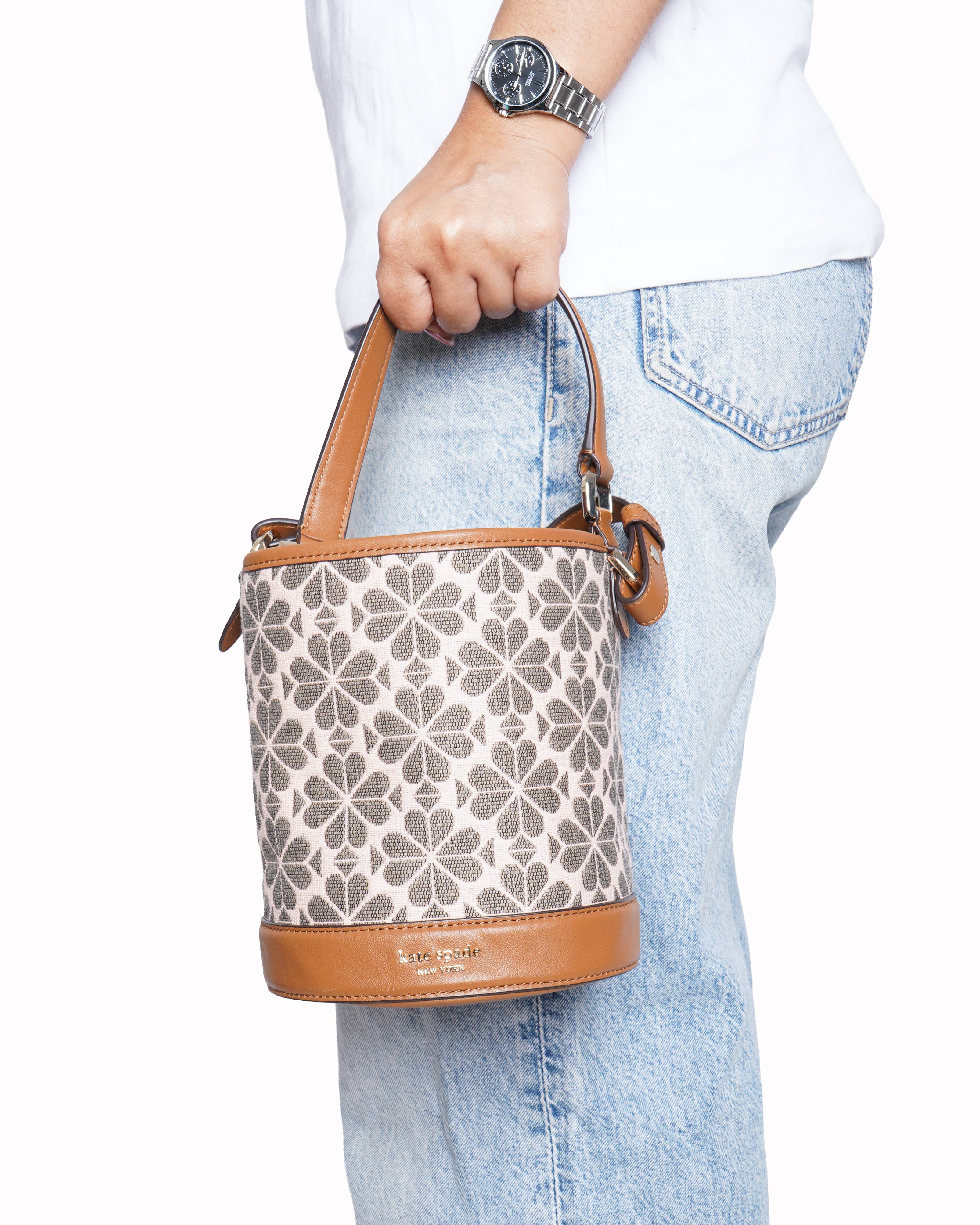 Kate Spade  Spade Flower Jacquard Medium Crossbody Bag