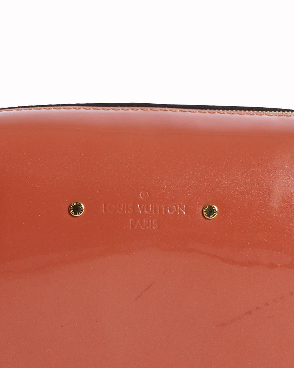 Louis Vuitton  Orange Vernis Miroir Venice Brown Shoulder Bag