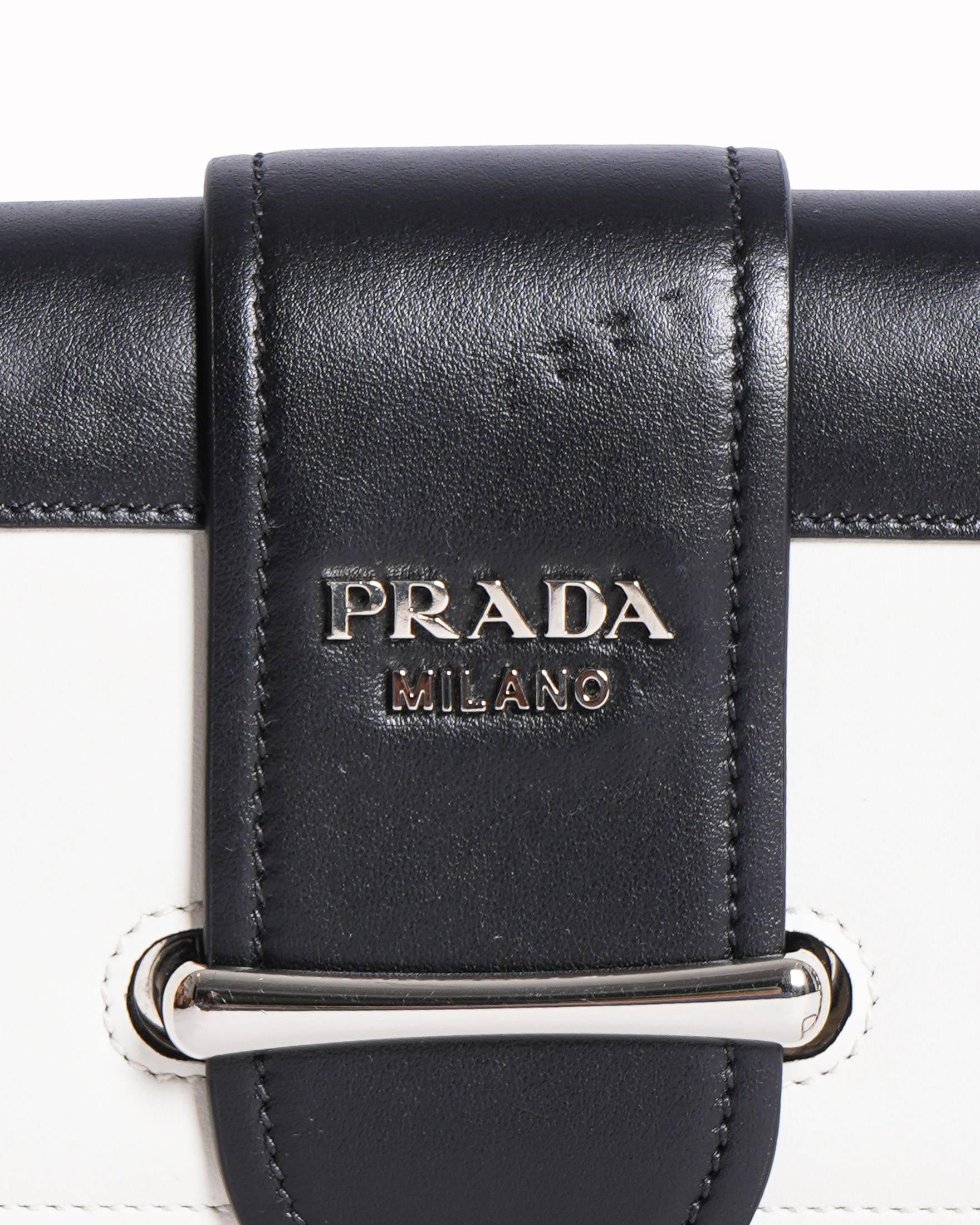 Prada Sidonie Calf Leather Crossbody Bag