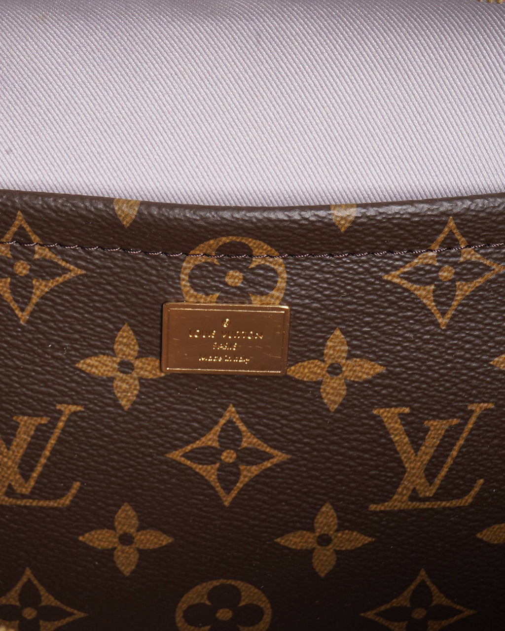 Louis Vuitton  Orange Vernis Miroir Venice Brown Shoulder Bag