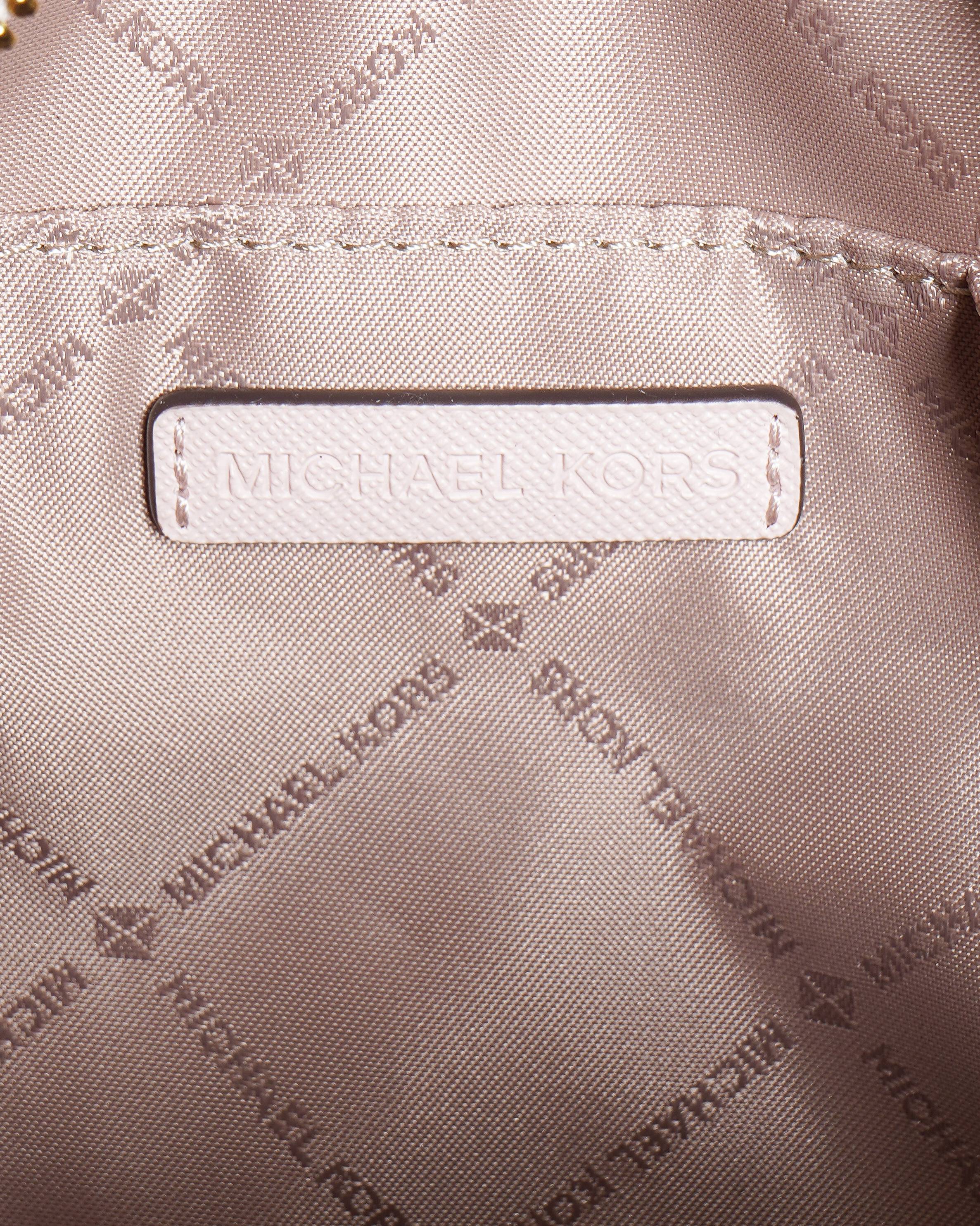 Michael Kors Jet Set Travel Medium Crossbody Bag in Signature Logo Canvas