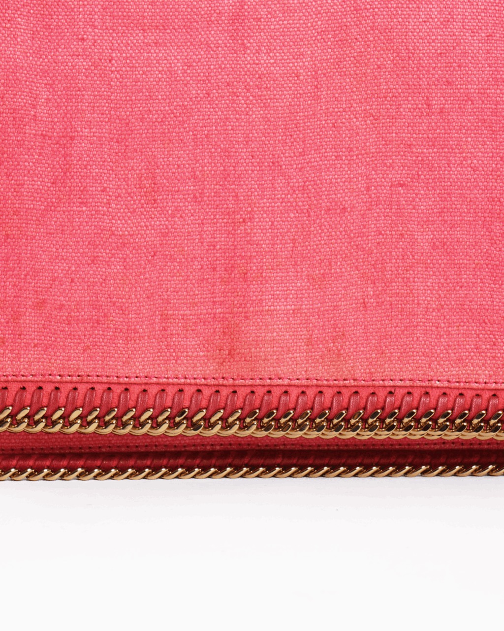 Stella McCartney folded over canvas clutch bag