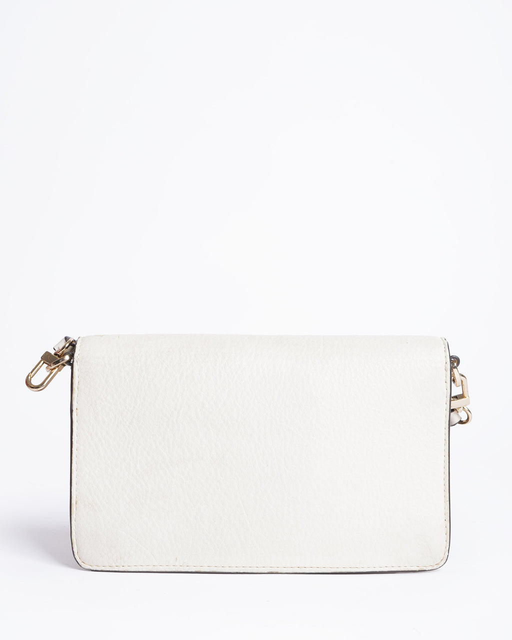 Tory burch white leather crossbody bag