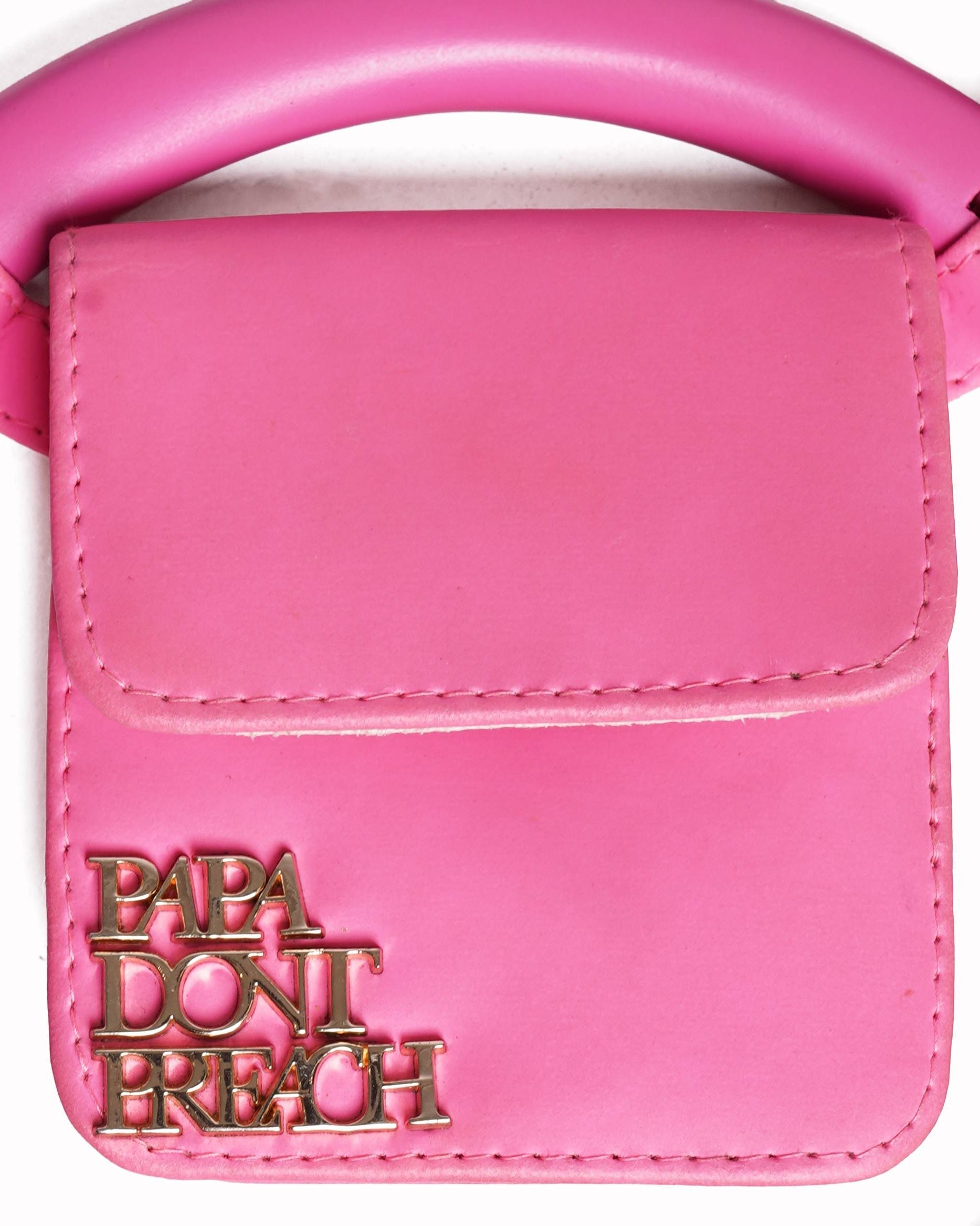Papa Don't Preach Spidey Crossbody In Pink