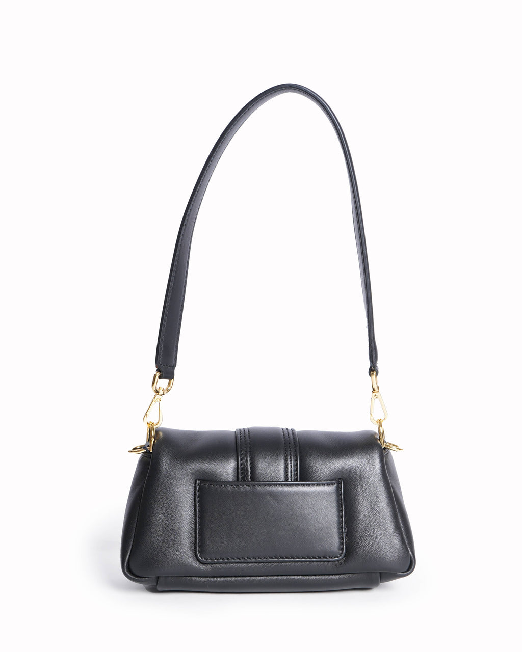 Jacquemus Le Bambimou Leather Shoulder Bag In Black