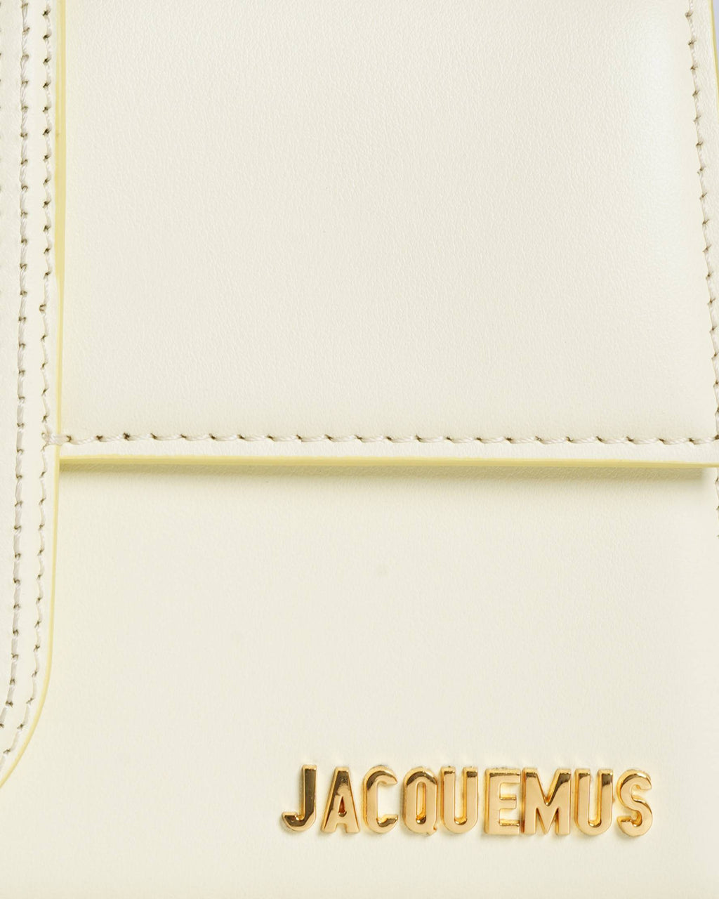 Jacquemus Le Grand Bambino Crossbody Bag in Light Yellow