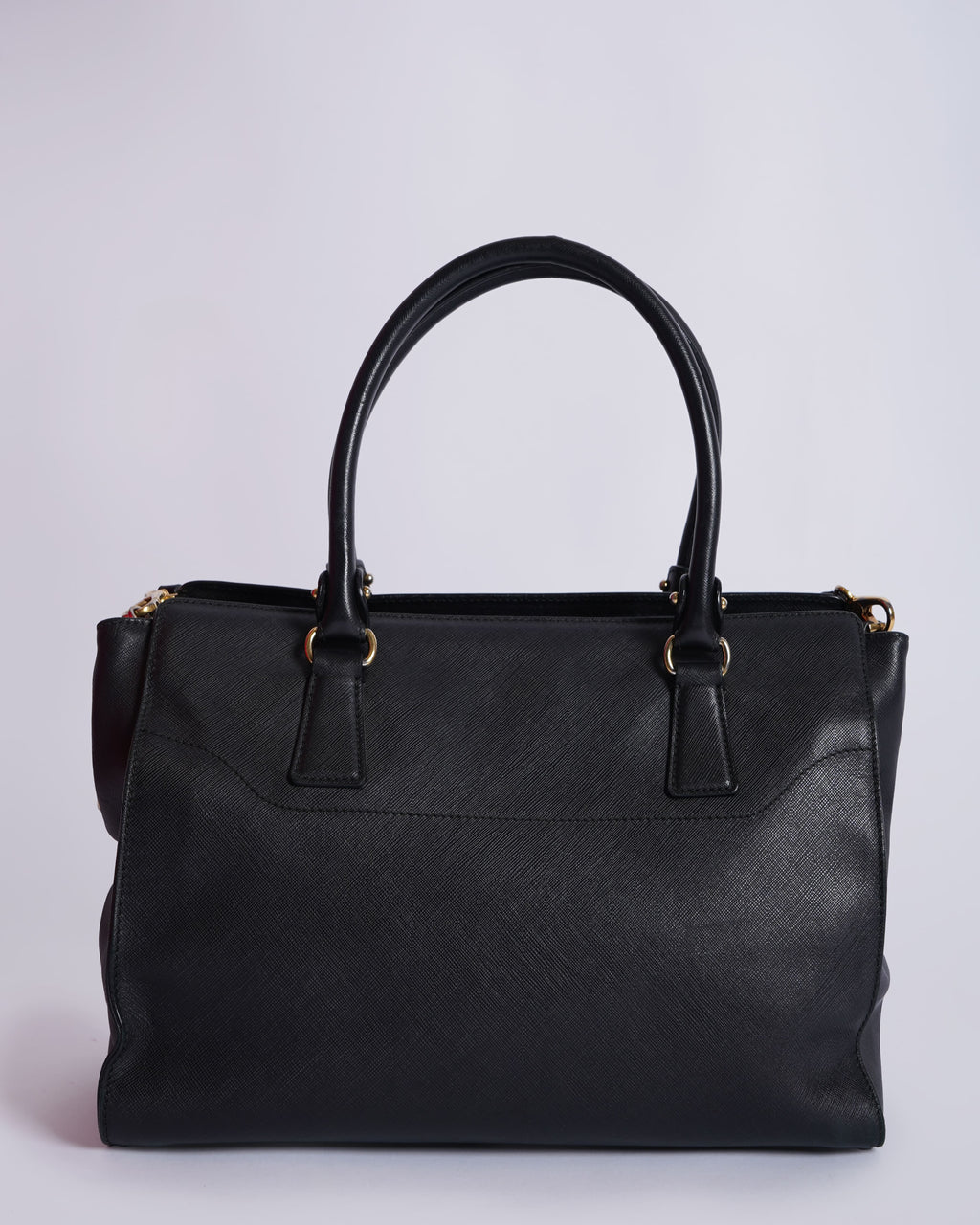 Salvatore Ferragamo Top Handle Bag In Black