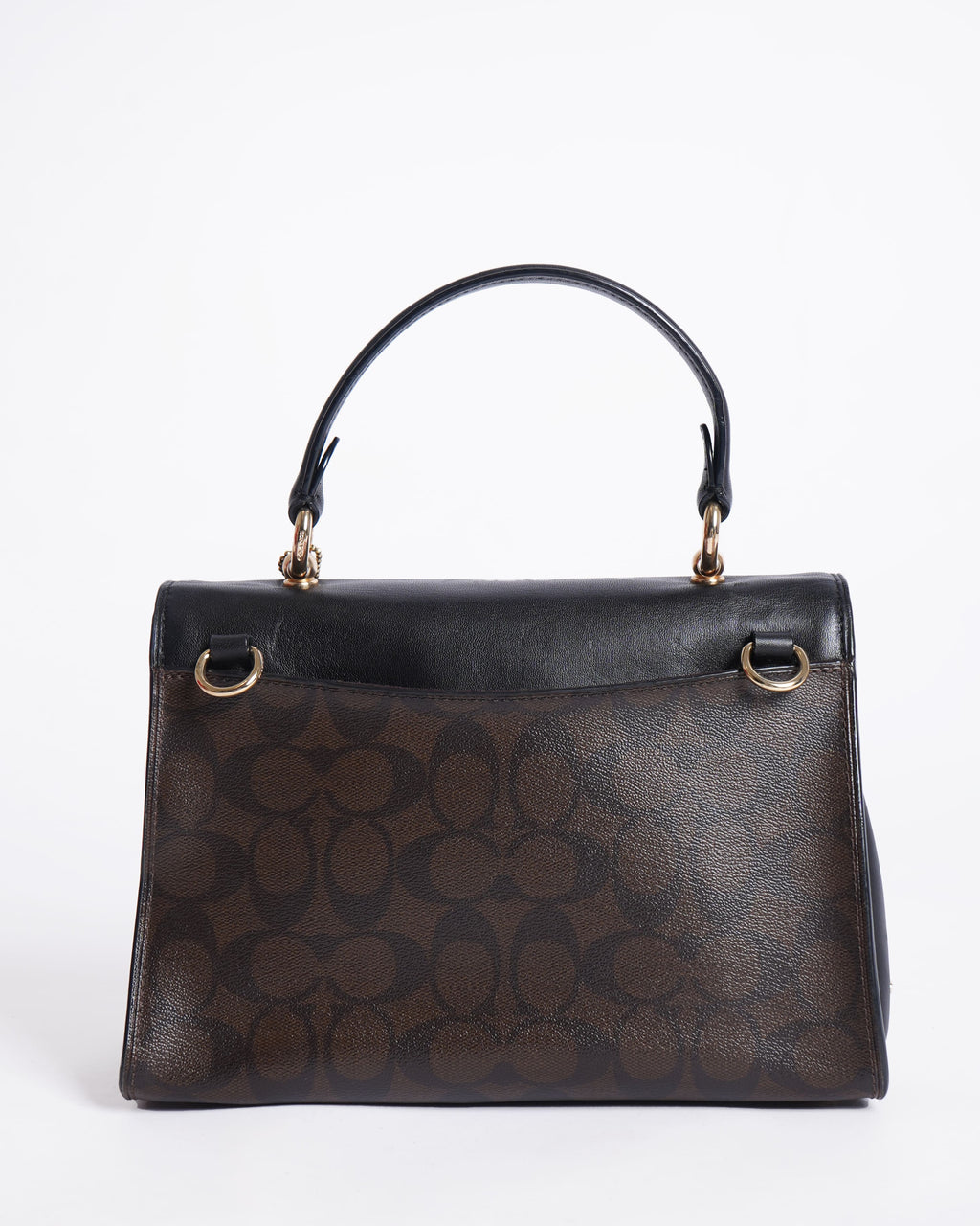 Coach  Tilly Top Handle Satchel With Signature Canvas