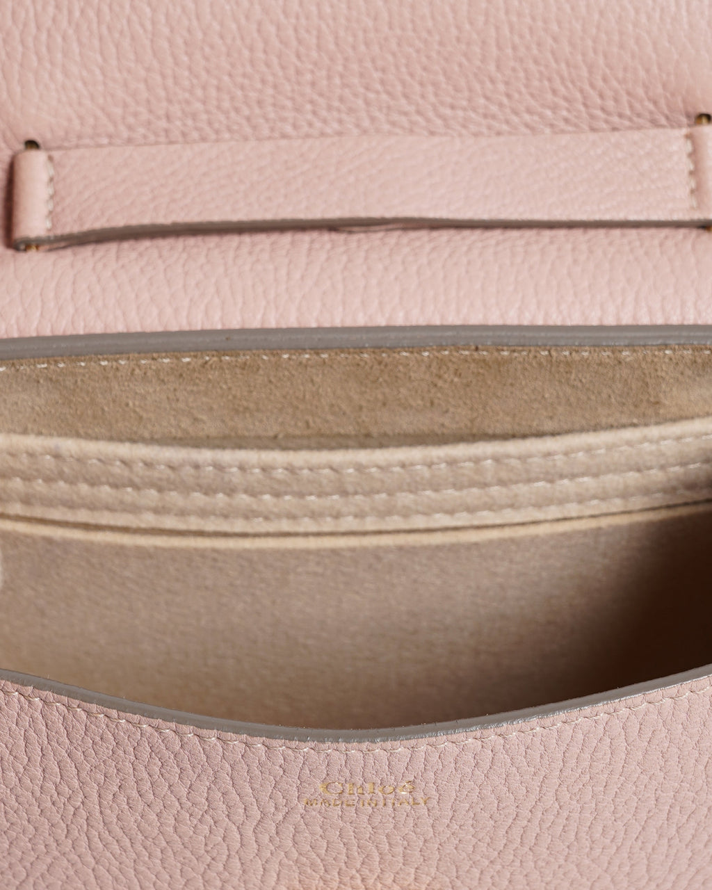 Chloe Powder Pink Drew Crossbody Bag