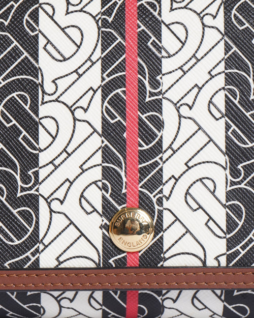 Burberry TB monogram printed note bag