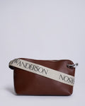 JW Anderson Brown Leather Crossbody Bag
