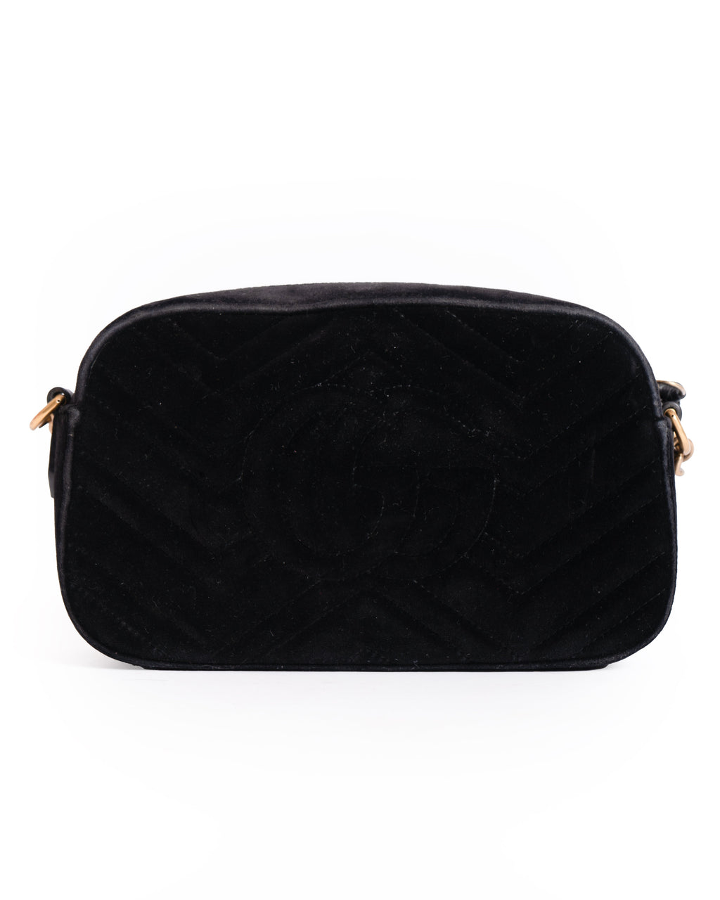 Gucci GG Marmont Crystal Star Crossbody Bag In Velvet