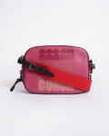 Coach Camera bag with coach print in Pink