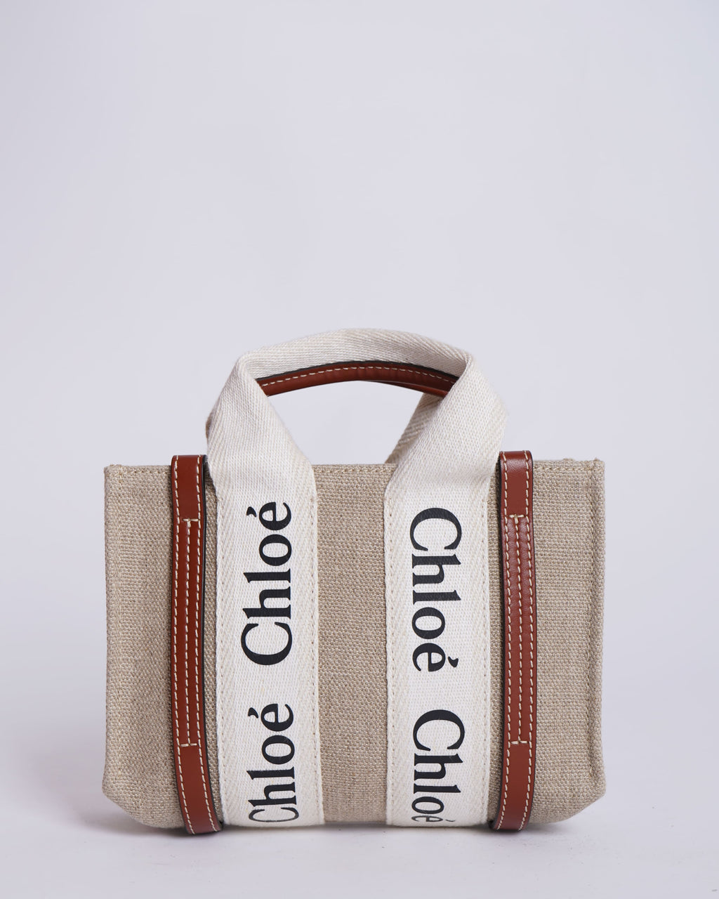 Chloe Small Woody Tote Bag