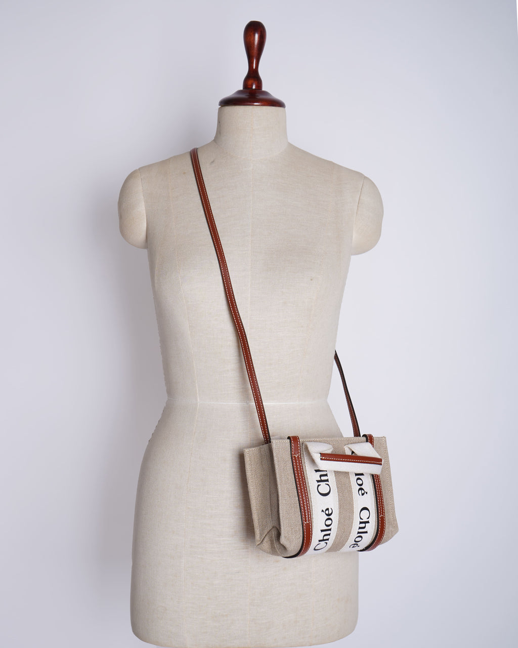 Chloe Small Woody Tote Bag