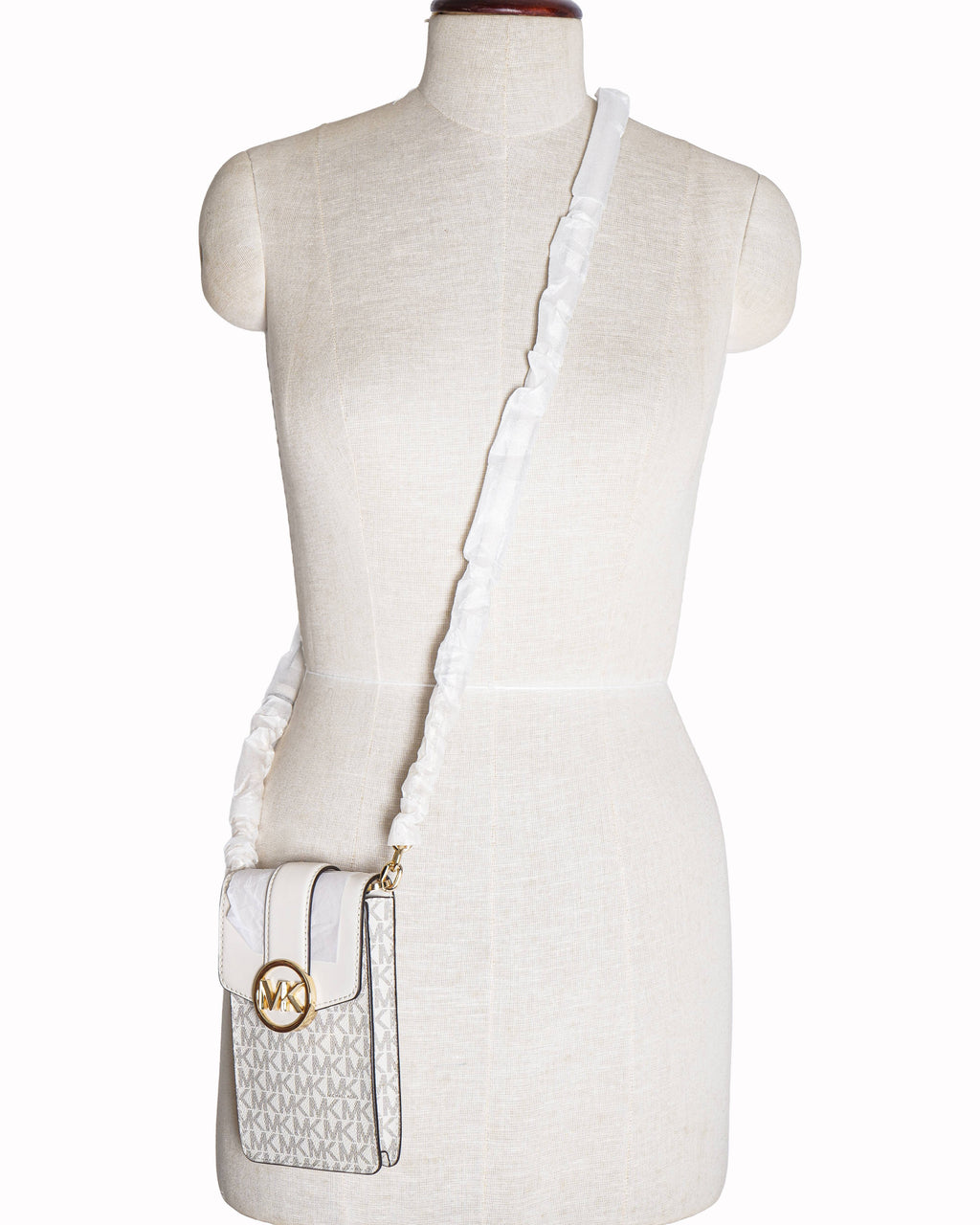 Michael Kors Carmen Small Logo Phone Crossbody Bag
