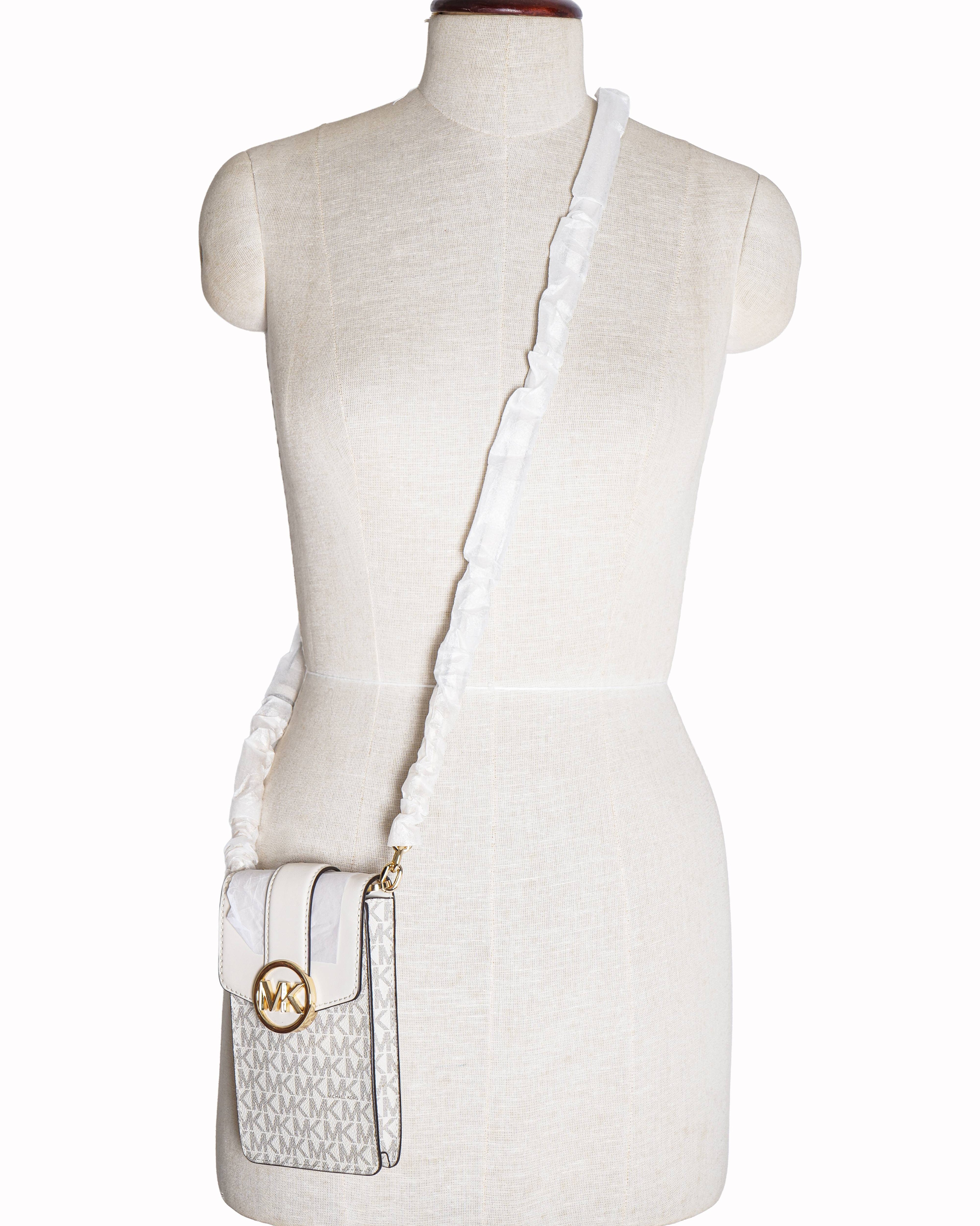 Michael Kors Carmen Small Logo Phone Crossbody Bag