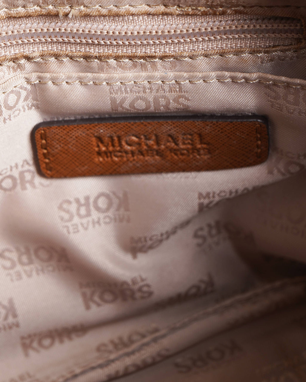 Michael kors brown leather Shoulder bag