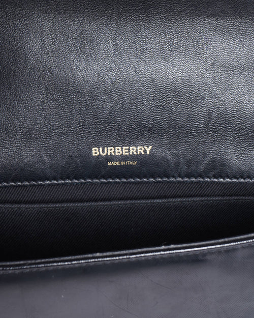Burberry lola horseferry quilted crossbody bag