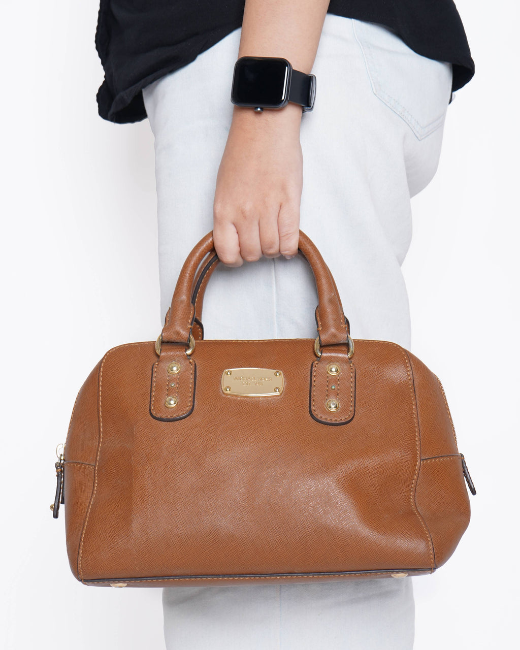 Michael kors brown leather Shoulder bag