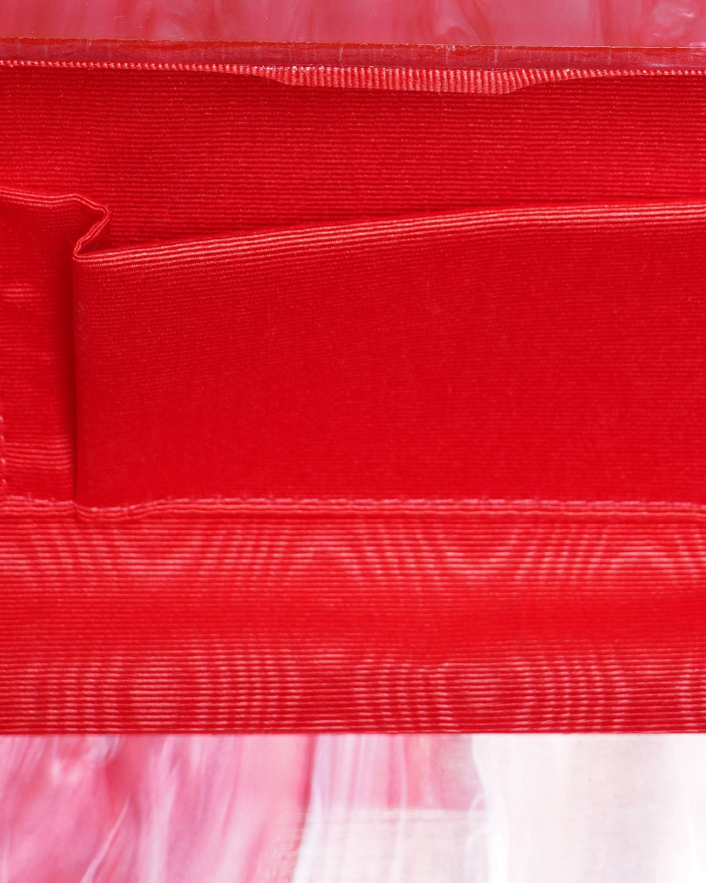 New Kurt Geiger Kensington Lipstick Graphic Acrylic Clutch Bag
