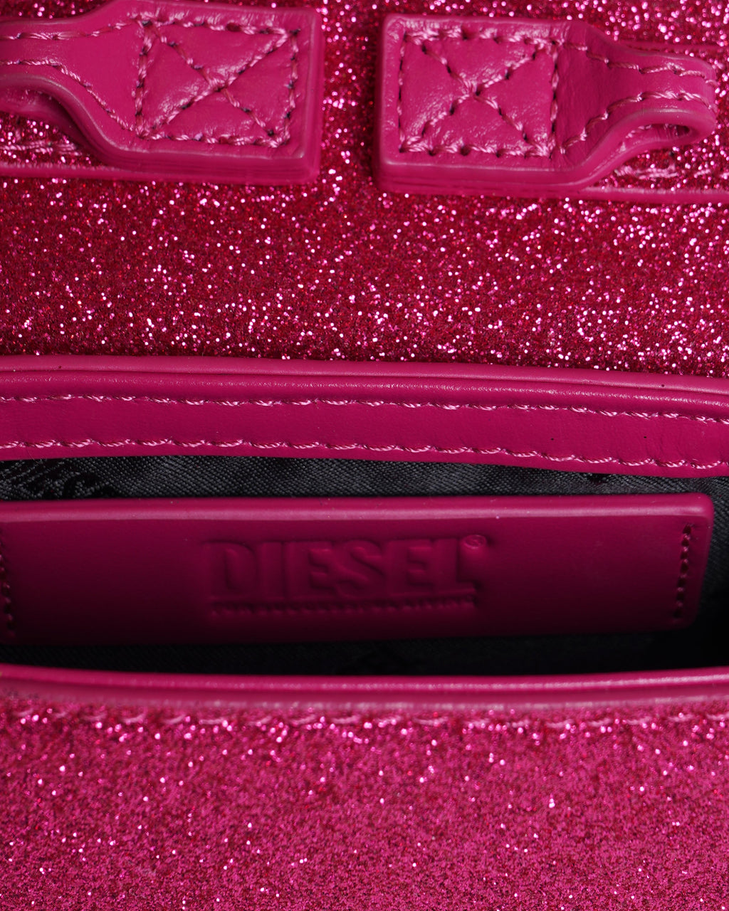 New Diesel 1DR Mini Glitter crossbody Bag
