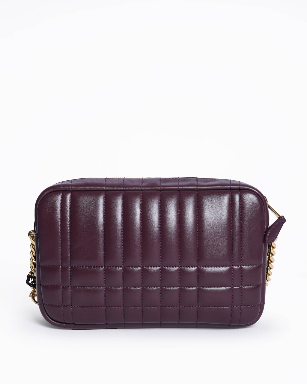 New Burberry Quilted Leather Lola Crossbody Bag