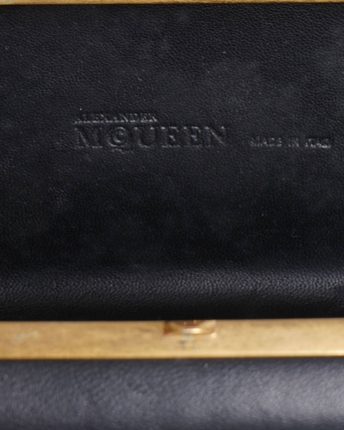 Alexander mcqueen panther knuckle duster clutch