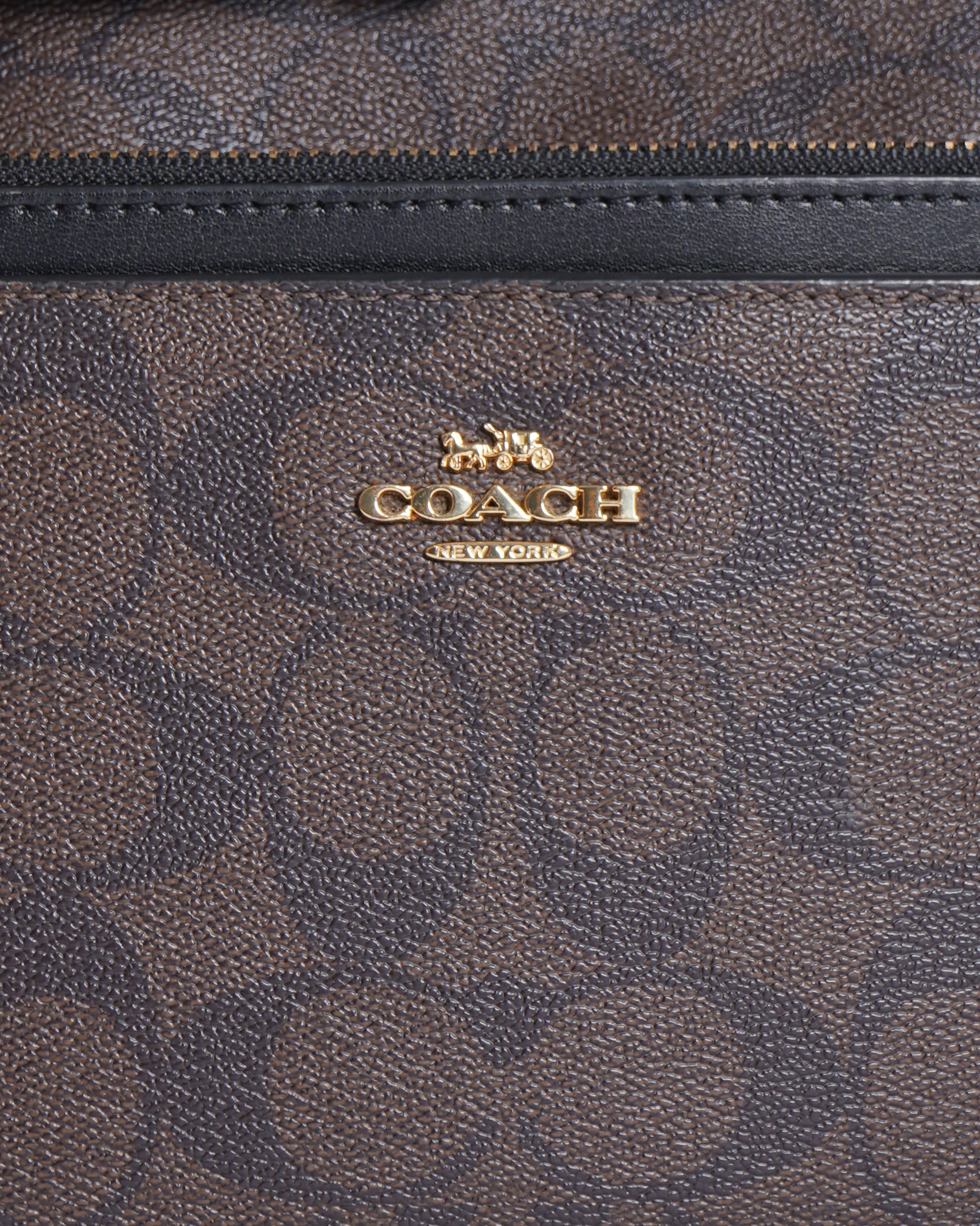Coach Monogram Crossbody Bag