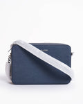 New Michael Kors Jet Set EW Crossbody Leather Navy Blue