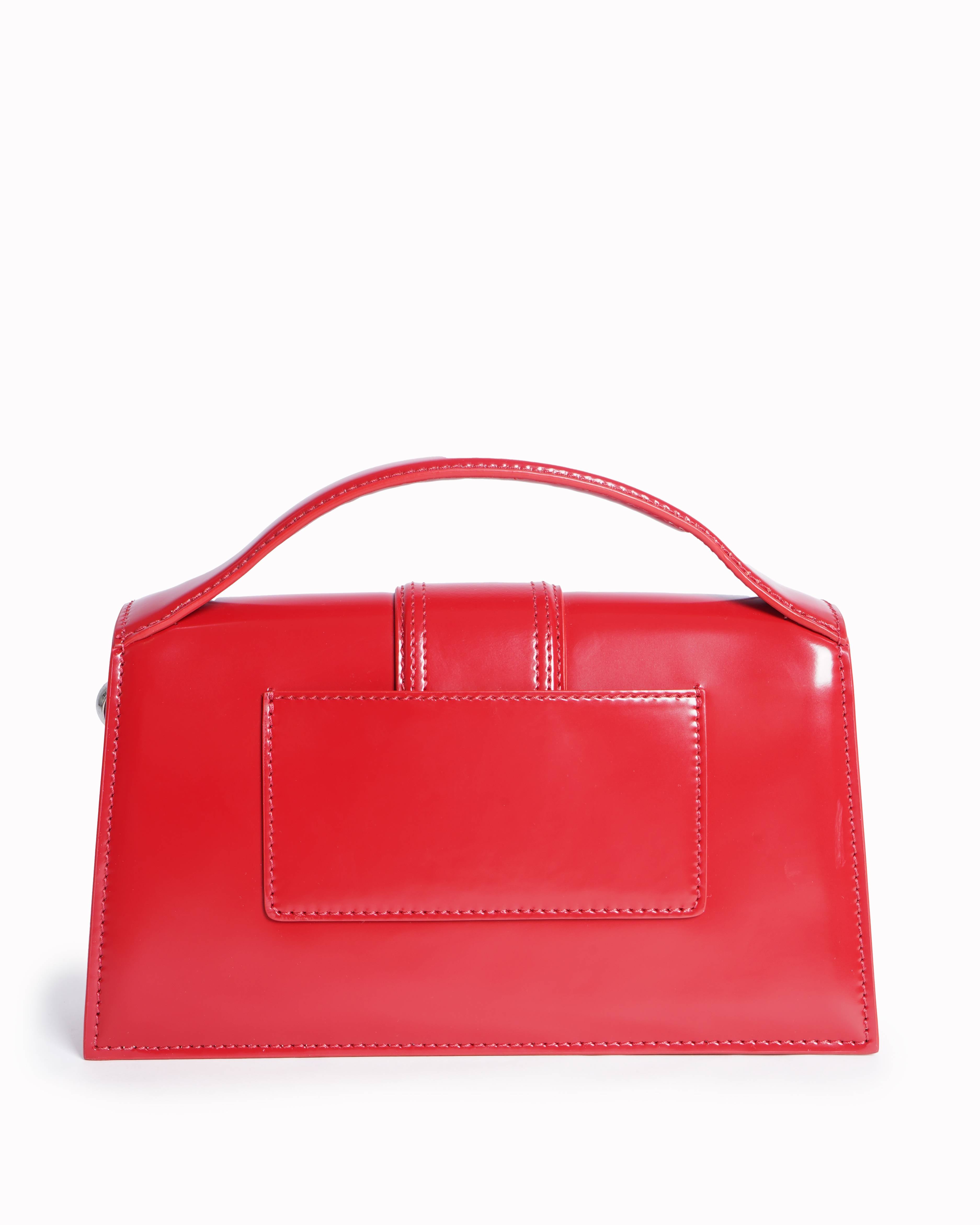 Jacquemus Le Grand Bambino Crossbody Bag In Red