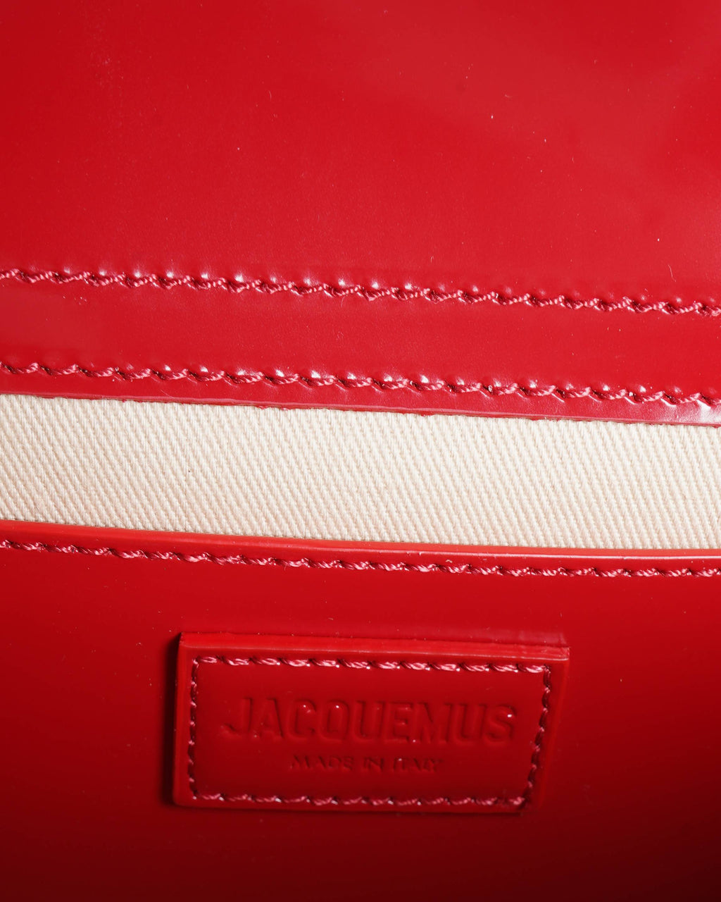 Jacquemus Le Grand Bambino Crossbody Bag In Red
