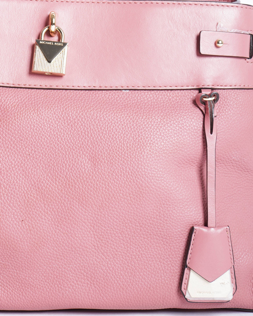 Michael kors rose gramercy satchel