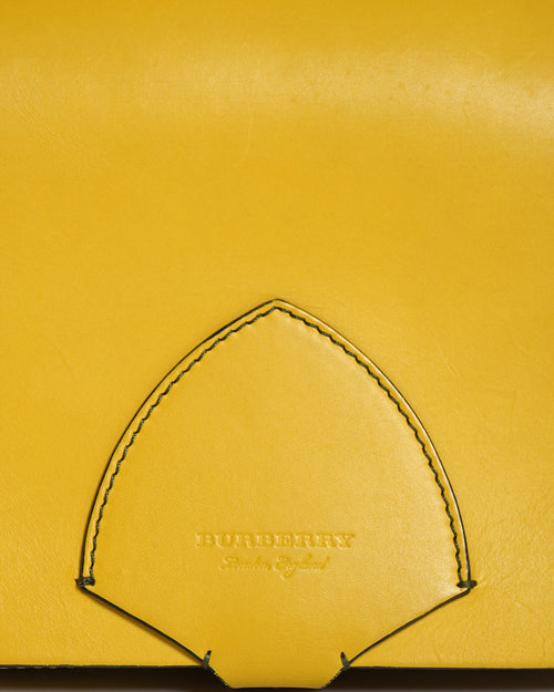 Burberry Yellow Bridle Square Crossbody Bag
