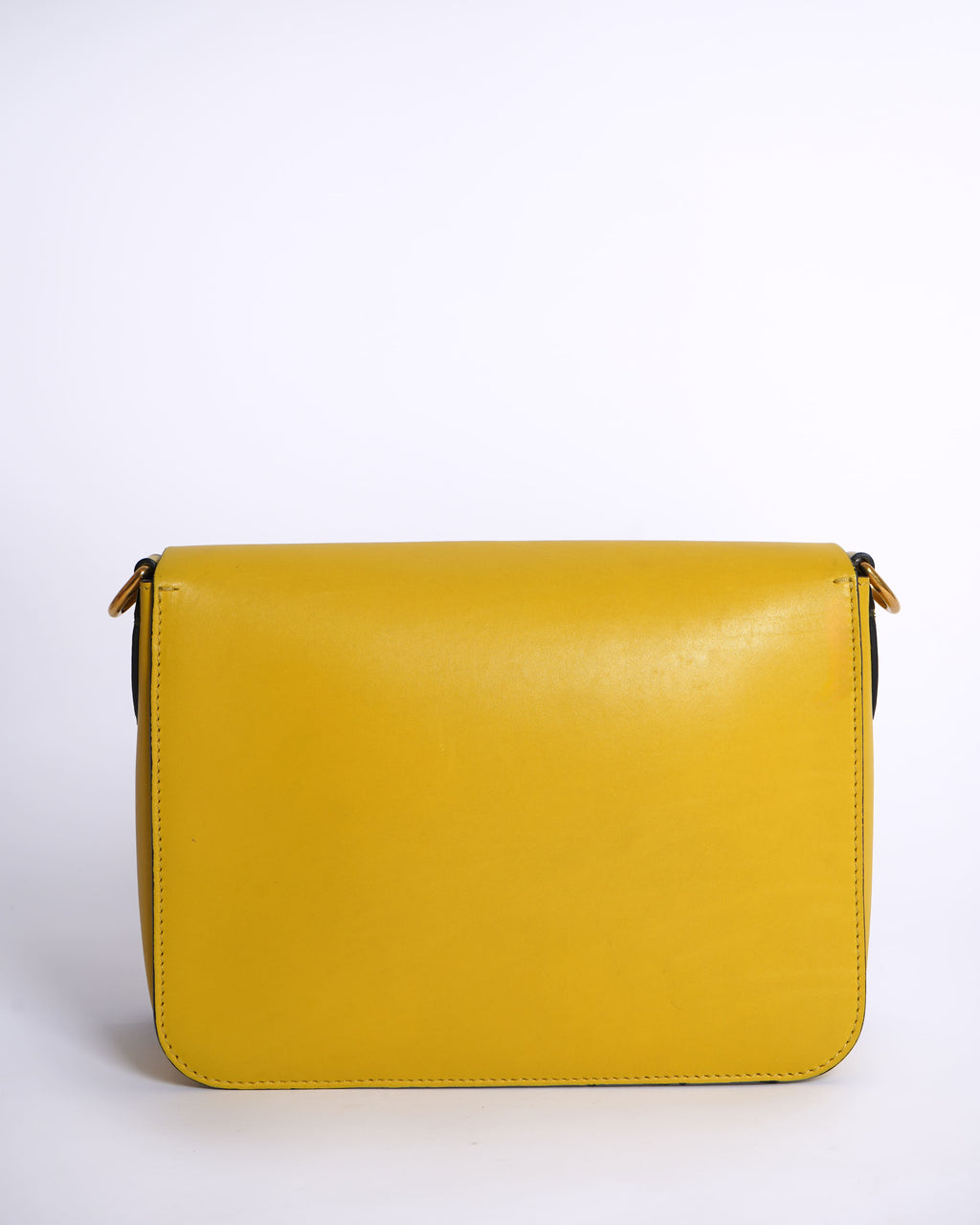 Burberry Yellow Bridle Square Crossbody Bag