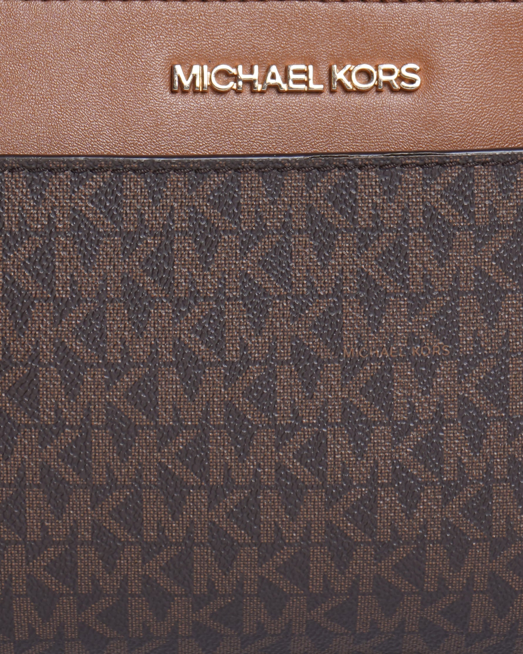 Michael kors jet set signature logo crossbody bag