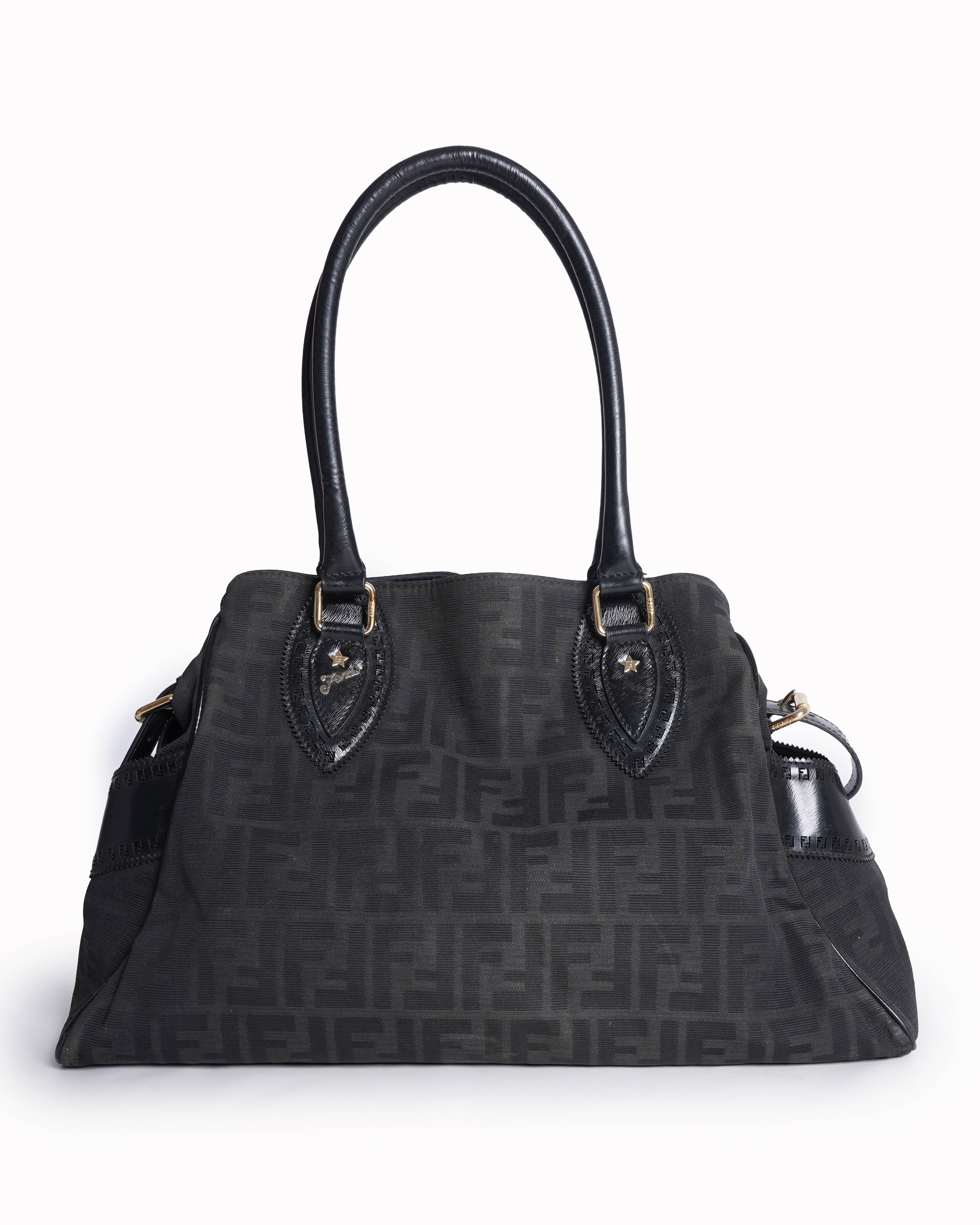 Fendi Zucca FF Du Jour Vintage Shoulder bag