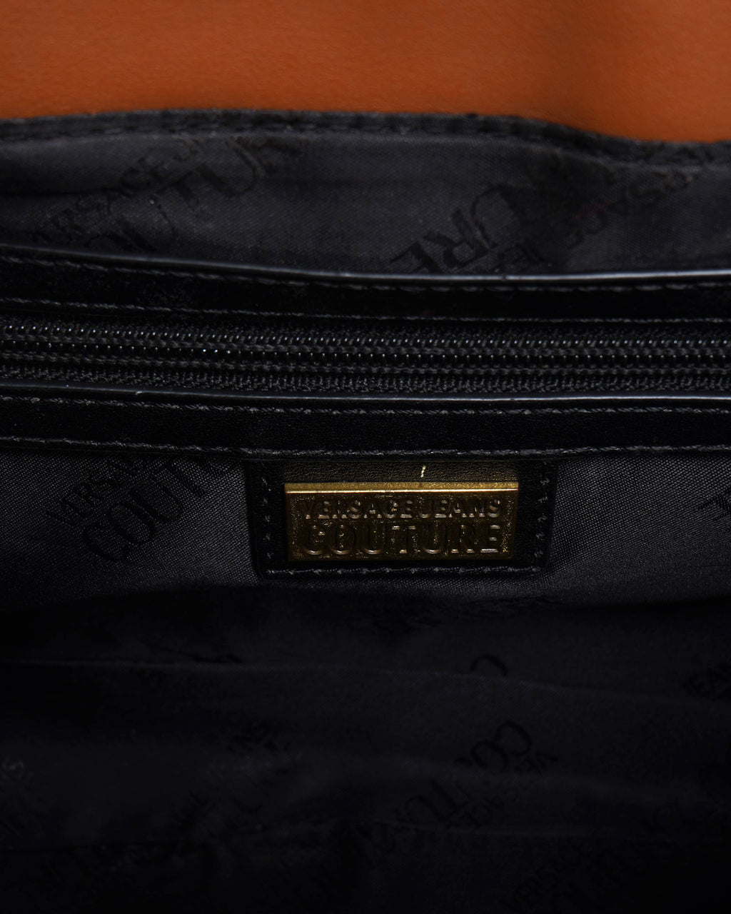 Versace Jeans couture  Cognac crossbody bag