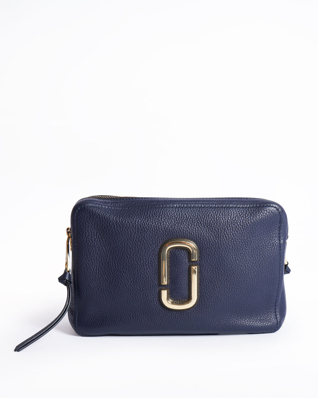 Marc Jacobs Softshot 21 Crossbody Bag In Deep Blue