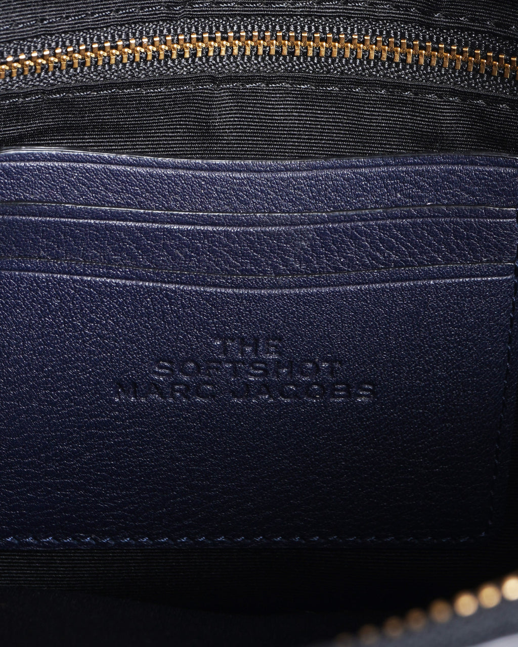 Marc Jacobs Softshot 21 Crossbody Bag In Deep Blue