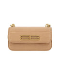 BALENCIAGA GOSSIP XS EMBOSSED CROSSBODY BAG