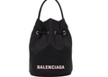 BALENCIAGA WHEEL XS DRAWSTRING BUCKET BAG
