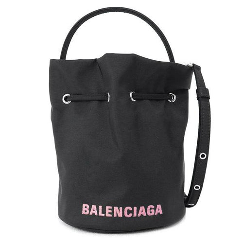 BALENCIAGA WHEEL XS DRAWSTRING BUCKET BAG